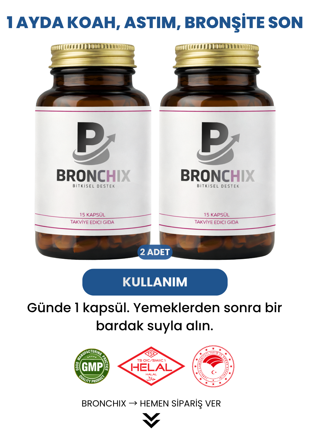 Bronchix Bitkisel Solunum Desteği