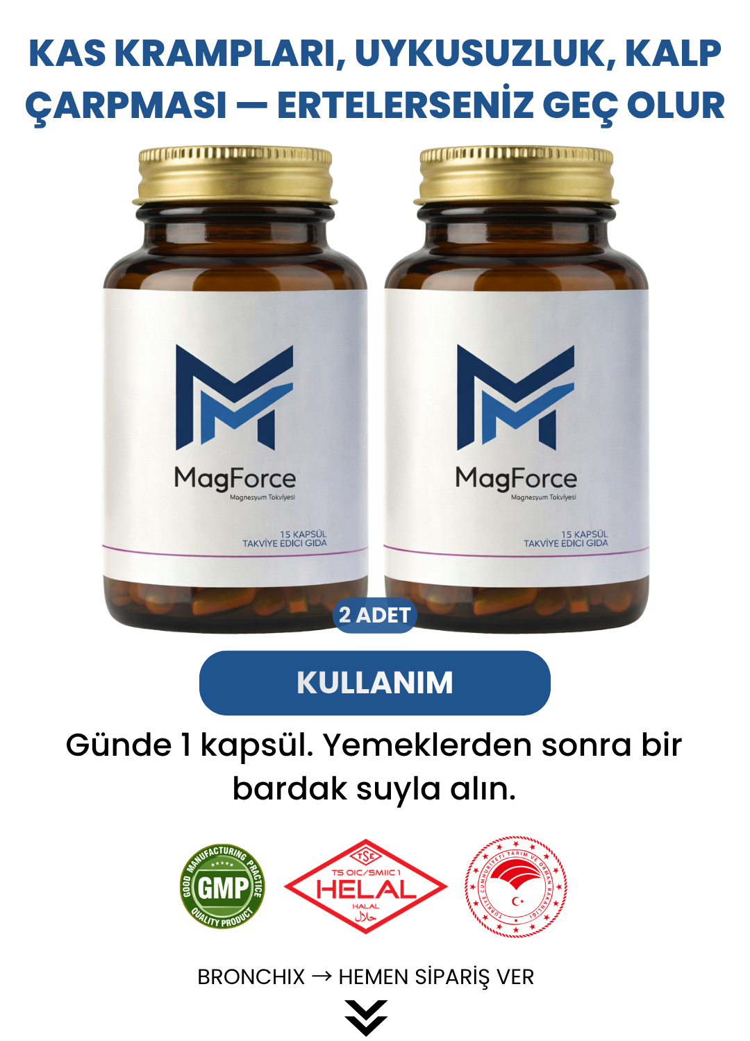 MagForce Magnezyum Takviyesi